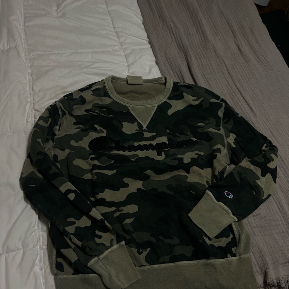 CAMO CHAMPION sweatshirt - Picture 8 of 11